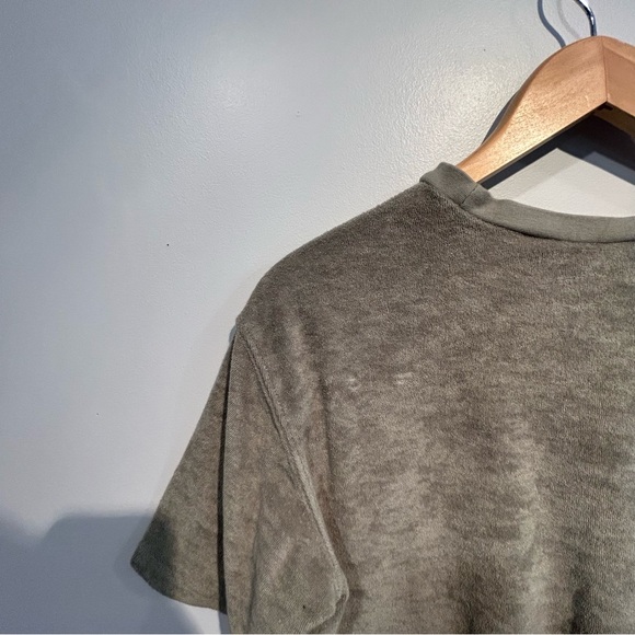 H&M green cropped tee - Picture 4 of 5